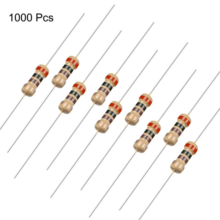 25x Carbon Resistors 1/4W 0R-1K Resistors 0.25W 25x Carbon Resistors 1/4W 0R-1K Resistors 0.25W